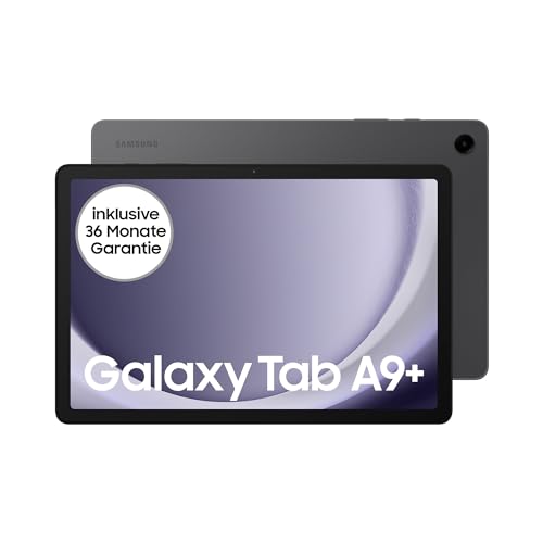 Samsung Galaxy Tab A9+ Wi-Fi Android-Tablet, 64 GB Speicherplatz, Großes Display, 3D-Sound, Simlockfrei ohne Vertrag, Graphite, Inkl....