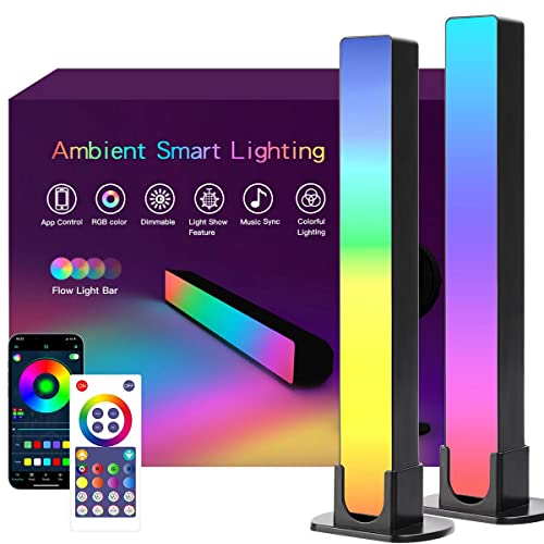 SNADER LED Lightbar, TV Hintergrundbeleuchtung, Gaming Lampe funktioniert RGB Ambient Smart Sync mit Musik und APP Control Steuerung...